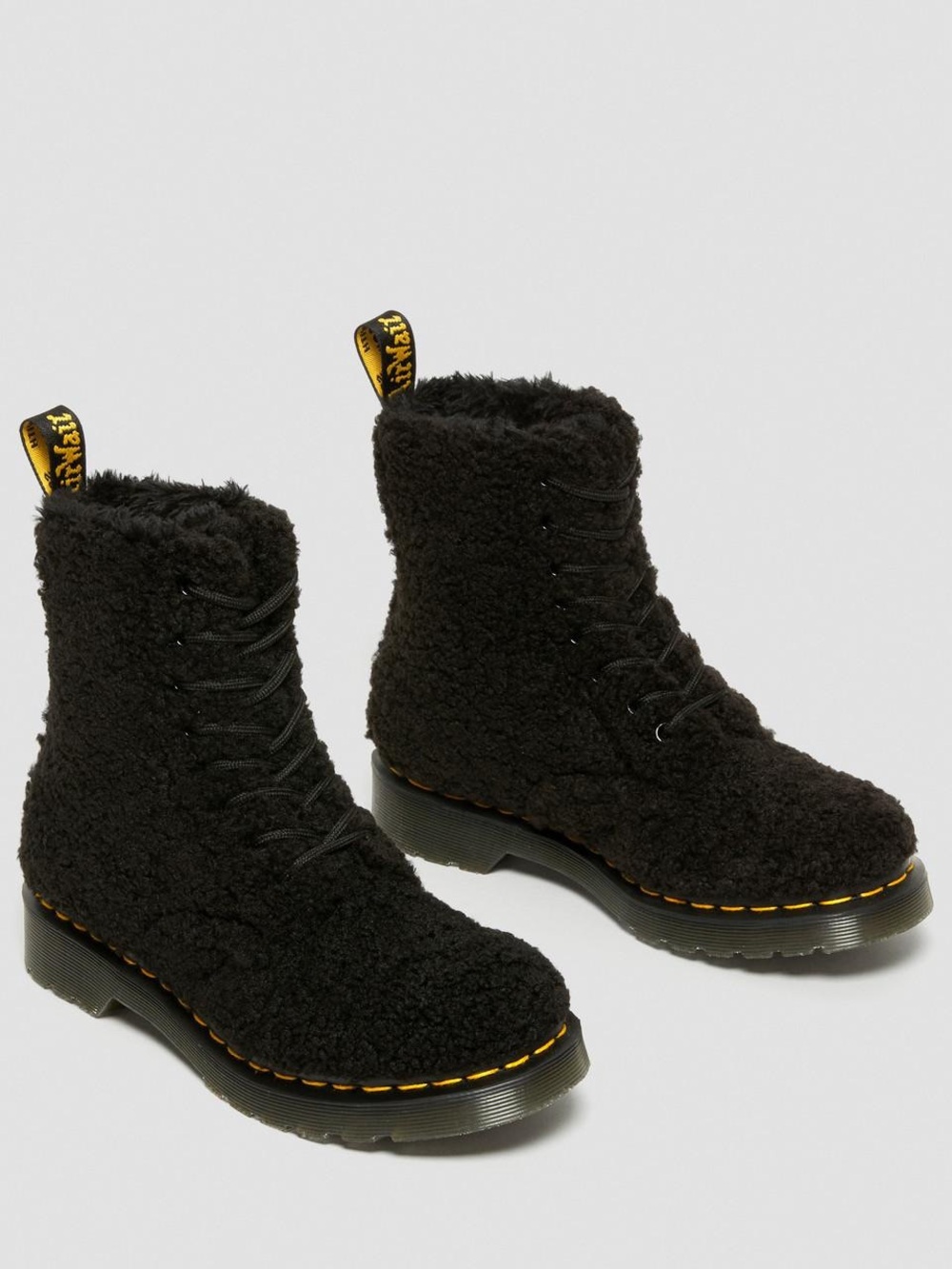 BRAND NEW Dr Martens 1460 Pascal faux shearling Boots - Picture 4 of 10